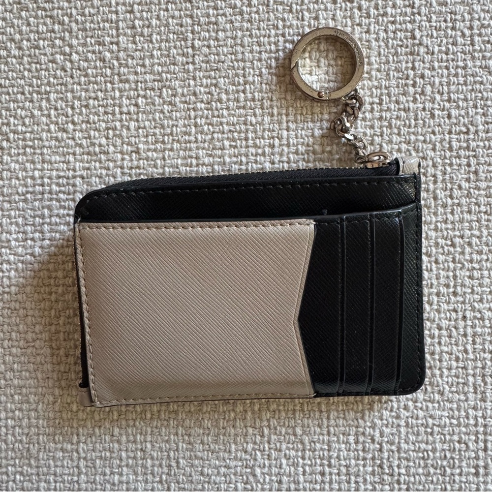 Kate Spade Cream Keychain Wallet - Picture 2 of 7